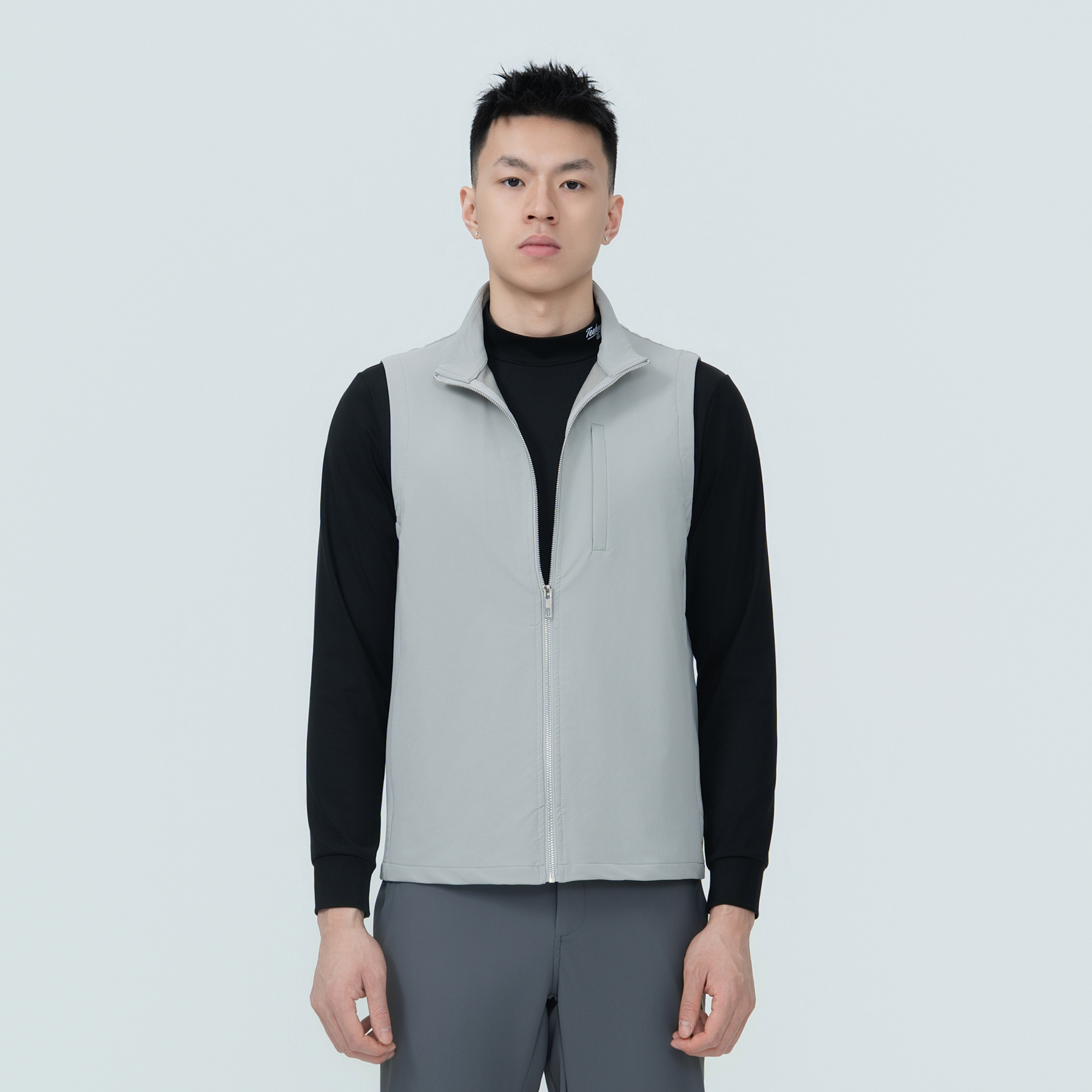 Lightweight Stand Collar Vest